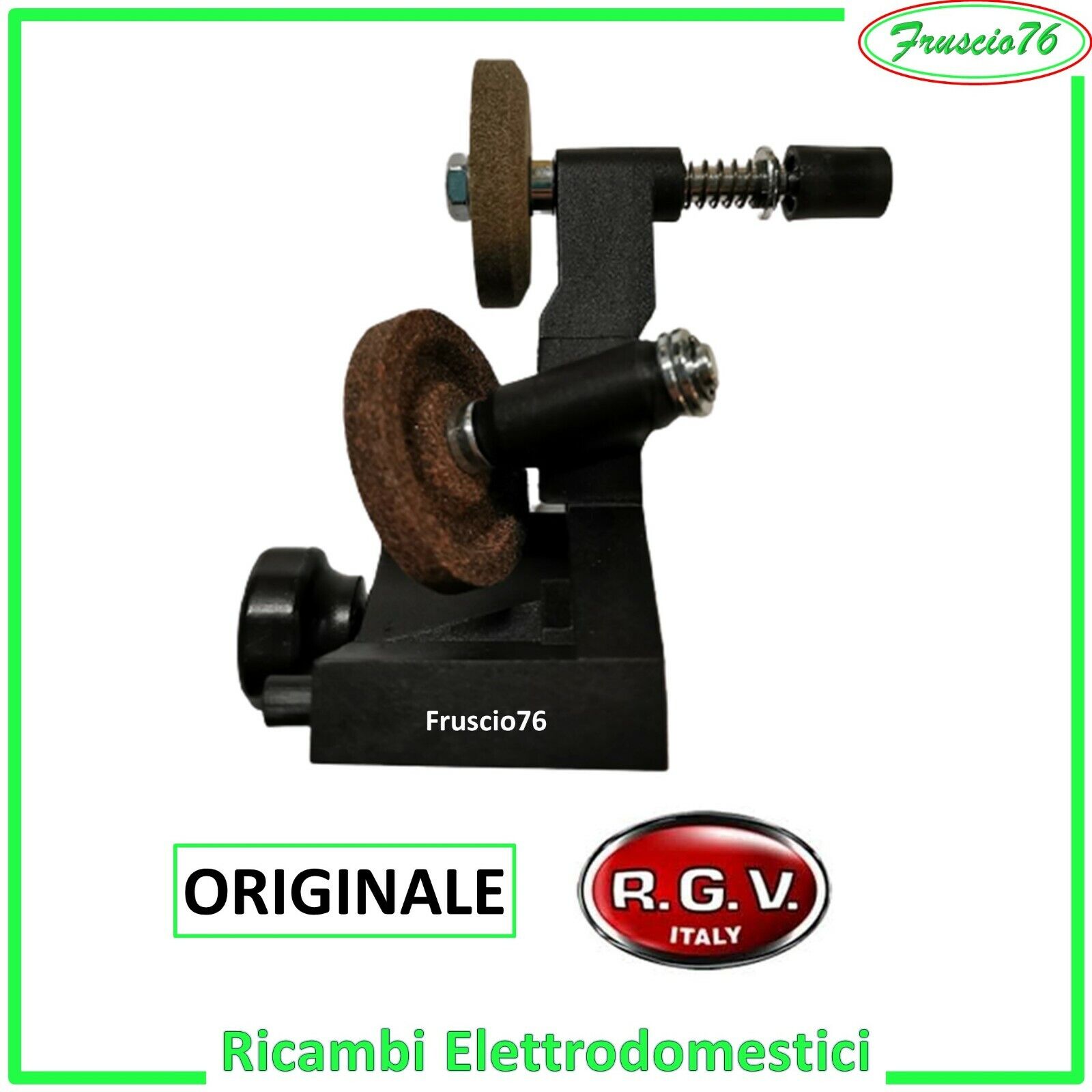 AFFILATOIO AFFILA LAMA AMOVIBILE PER AFFETTATRICE RGV 9168 Nuovo smerigli  da 40