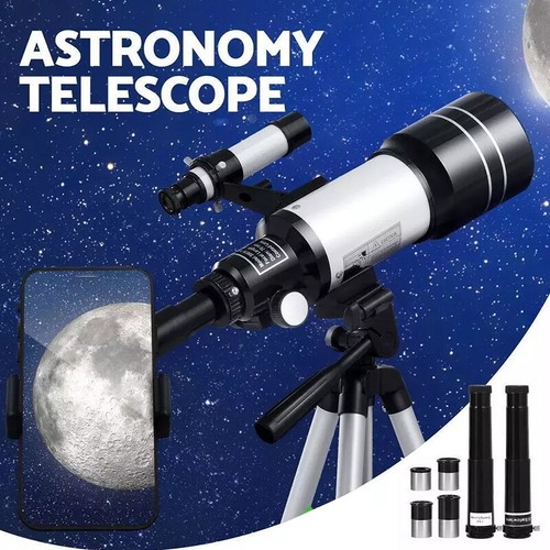 Astronomical Telescope With Tripod 150x Zoom HD Outdoor Monocular 70mm Aperture - Picture 4 of 17