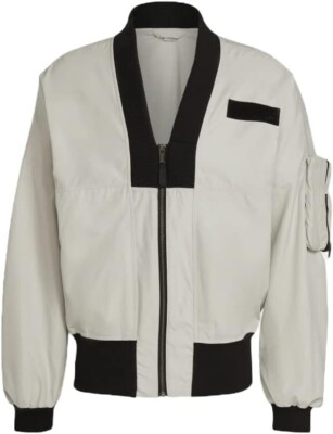 ジャケット・アウター adidas parley Bomber Jacket HT3408 M BE ADIDAS ORIGINALS PARLEY BOMBER MENS M JACKET $180 RETAIL