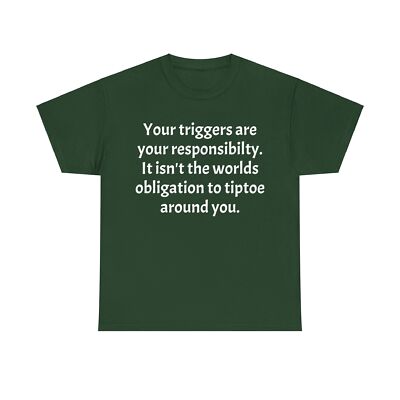 Hate gen Z millennials Shirt triggers are your responsibility not ours tiptoe