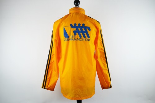 Rare Vintage Adidas Jacket 1984 Zurich Marathon – Iconic Design, Size M/L - Picture 2 of 19