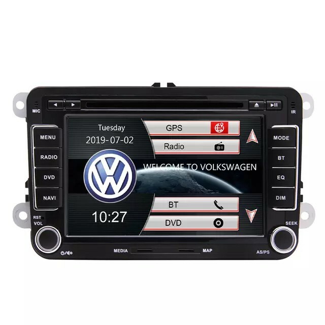 Junsun 7-CEVW-2531 GPS Autoradio avec Bluetooth pour VW ...
