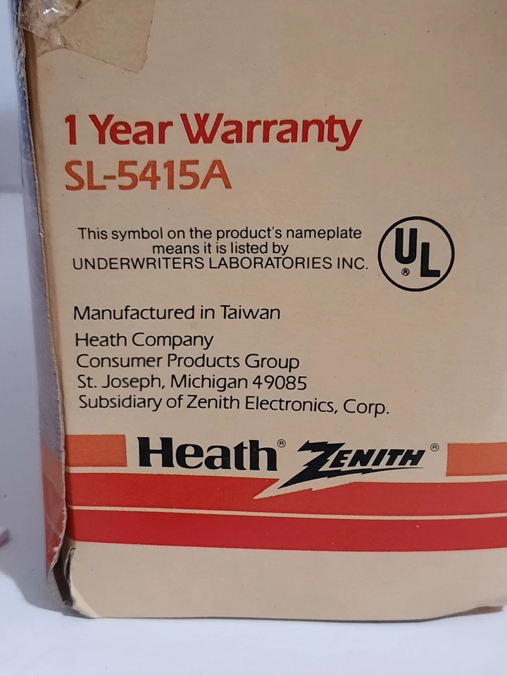 Heath Zenith SL-5415-A Outdoor Motion Sensor Security Light Control Vintage NOS - Image 3 of 3