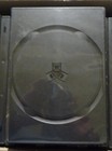 44 x 4 WAY BLACK DVD 22mm SPINE - HOLDS 4 DISCS - EMPTY CASES - EXCELLENT