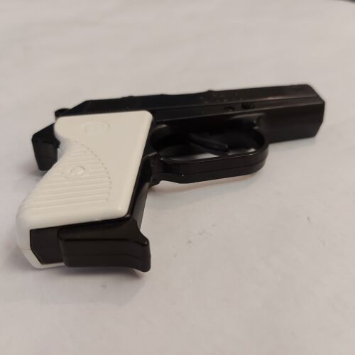 Pistola pistola plastica KDN Cecoslovacchia giocattolo vintage anni 70 + scatola - Foto 11 di 22