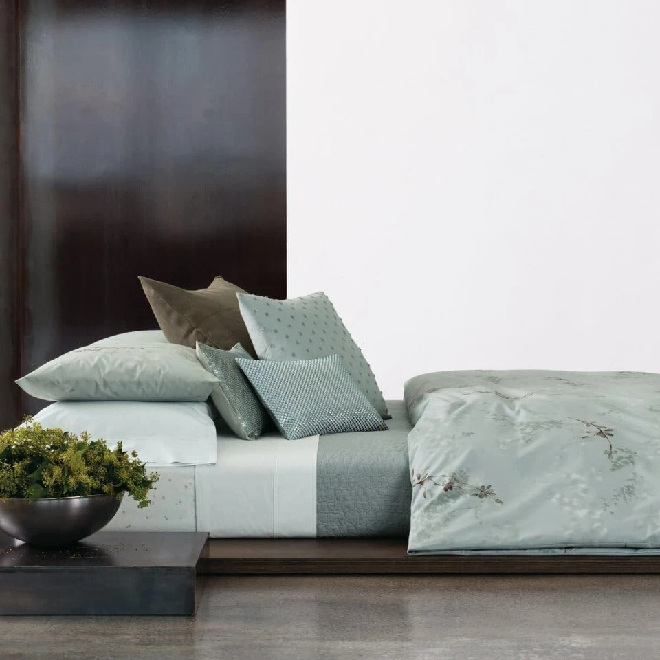 Calvin Klein G1804 каскад дома тонированный пробуждение двойной ряд шнур кровать юбка король - Изображение 4 из 4