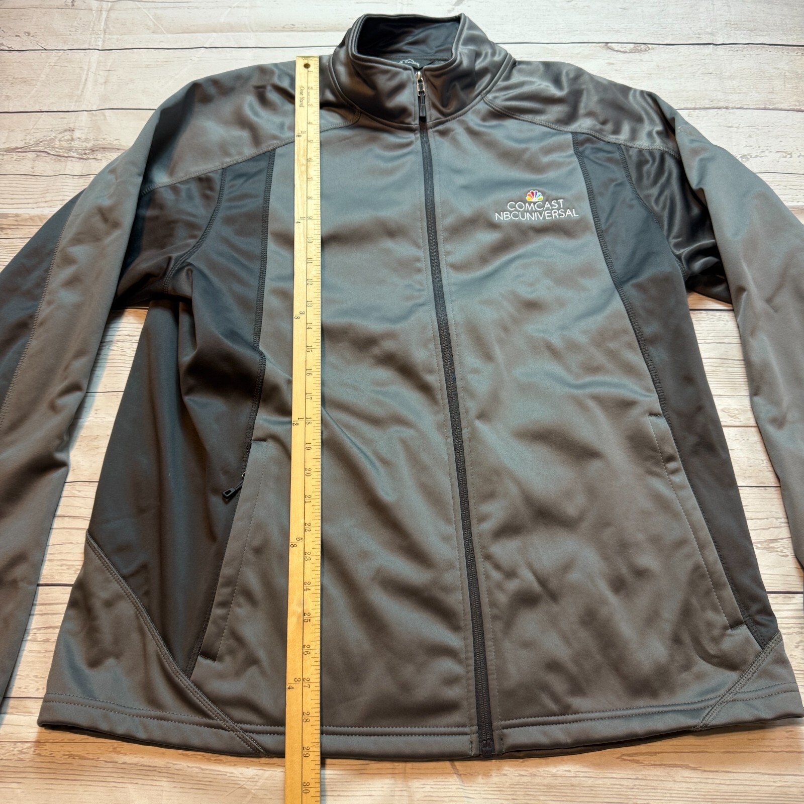 Eddie Bauer Soft Shell Light Winter Jacket Gray W… - image 5