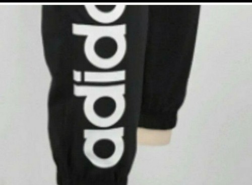 adidas Essentials Men's Jogger Pants - Black - Picture 4 of 6