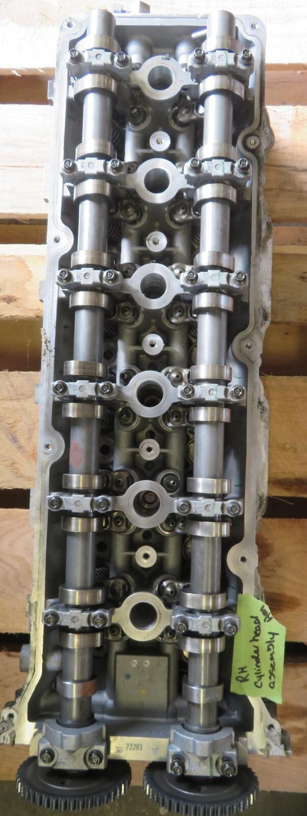 2012 ASTON MARTIN RAPIDE 6.0L V12 CYLINDER HEAD OEM RF 8D33-6090-AA RIGHT SIDE