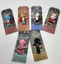 Voo Doo Doll Keychain Charm You Pick Your Favorites VooDoo  