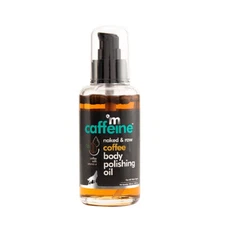 mCaffeine Coffee Body Oil for Dry Skin For Women & Men(100ml)