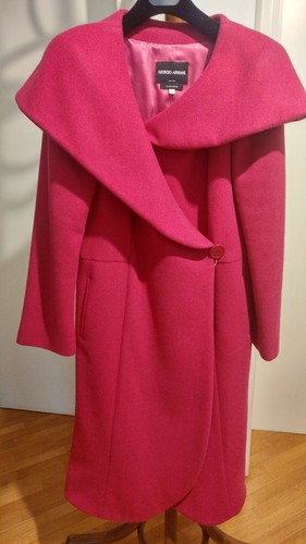 Cappotto donna Giorgio Armani 100% Cashmere Tg 42 New!! - Foto 6 di 9