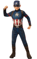 Captain America HS Jungen KostüM Marvel Avengers Endgame Kinder Superheld