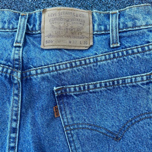 Vintage 1997 Orange Tab Levi’s 505 32x36 - Picture 9 of 9
