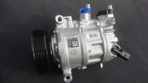 GENUINE AUDI VW AIR CONDITIONING COMPRESSOR A/C 4M0816803 A4 A5 A6 A7 Q7 TOUAREG - Picture 2 of 9