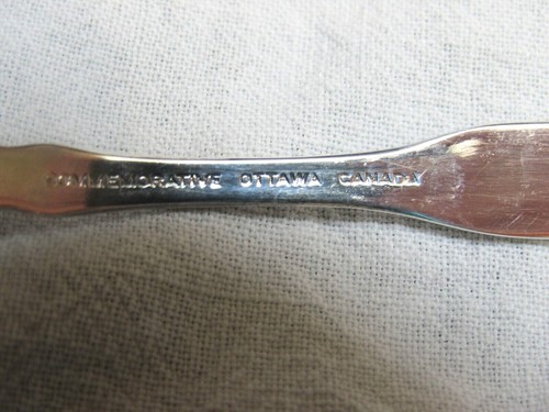 Vintage Nova Scotia Silverplate Souvenir Spoon Sailing Ship 4-1/2” W/Box - Picture 5 of 6