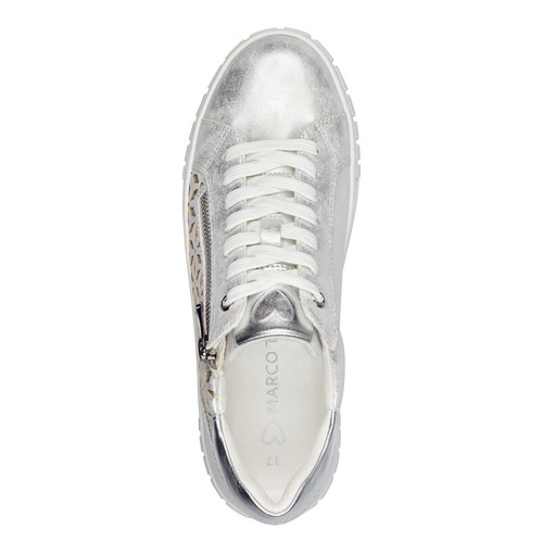 Marco Tozzi Damen Sneaker Sneakers Slipper Halbschuhe Schuhe grau silber 23701 - Bild 6 von 6