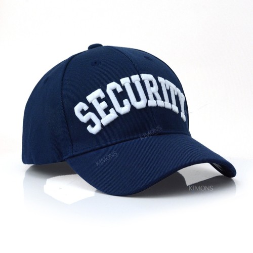 Cappello da baseball di sicurezza guardia ufficiale regolabile nero ricamato SC-1 - Foto 2 di 19