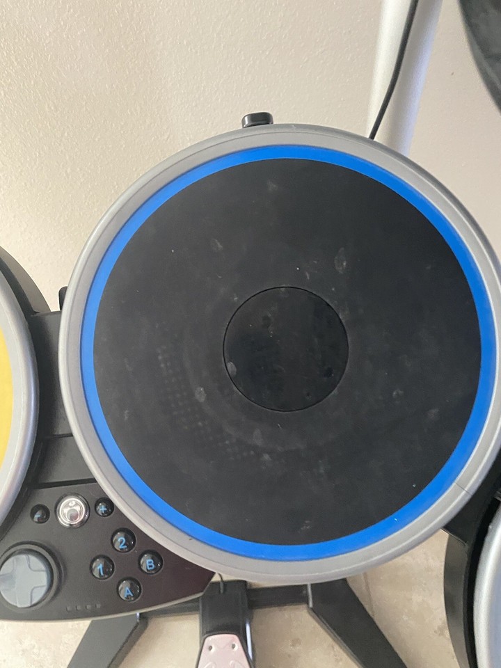 Nintendo Wii ROCK BAND 3 PRODRUM/PROCYMBAL drums kit set wireless, No