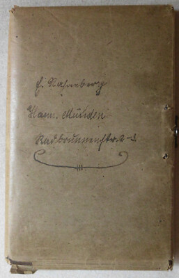 Poesiealbum / Freundschaftsbuch, geführt 1925 in München u. Umland, ca. 85 