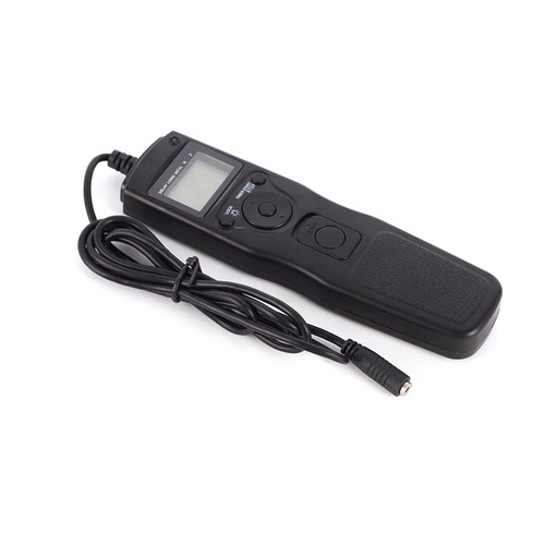 LCD Timer Remote Cable+7x 2.5mm DC Removable Cable For Canon Nikon Sony Olympus - Picture 5 of 7
