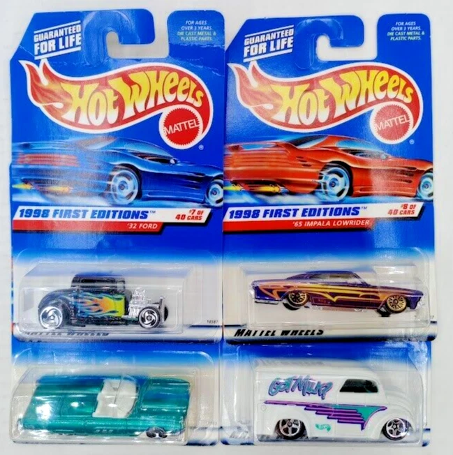 Hot Wheels Ford Lowrider Contemporary Manufacture Diecast Cars