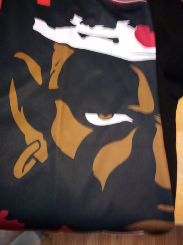 Rare NEW-2009 AFRO SAMURAI Headgear Classics Nostalgia Basketball Jersey ~ 5XL - Picture 9 of 15