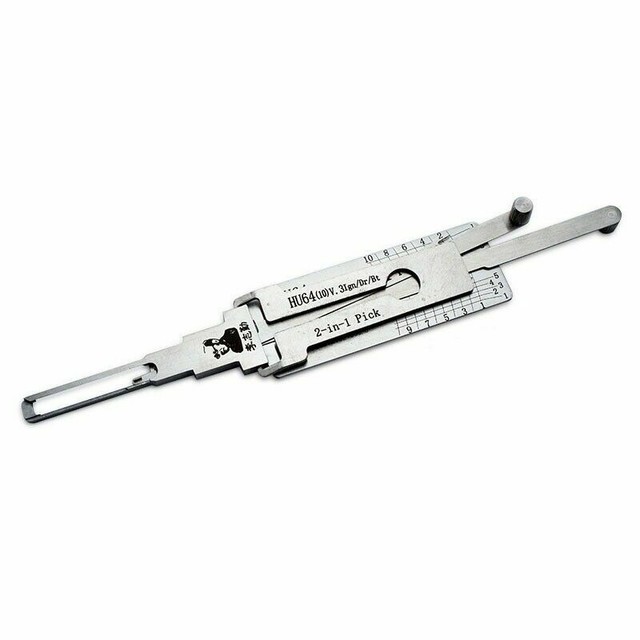 LISHI HU64 2 in 1 Auto Car Door Lock Decoder Lock Opener Tool eBay