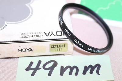 Vtg New HOYA Multi Coated HMC 49mm SKYLIGHT 1B FILTER, Japan 49mm Sky 1B Filter