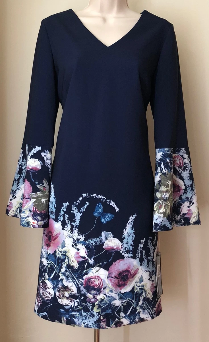 Tahari crepe clearance dress