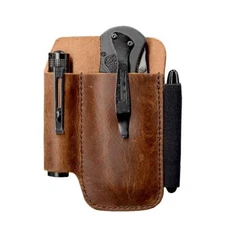 EDC Belt Knife Sheath Organizer for 4.5" Knife, Fit 0.6" Diameter Tactical Fl...