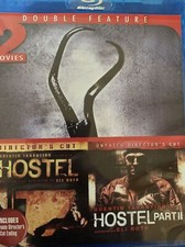 HOSTEL & HOSTEL 2 II DOUBLE FEATURE (BLURAY 2012) LIKE NEW COND