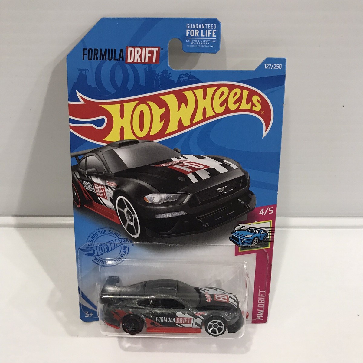 2021 Hot Wheels Custom '18 Ford Mustang GT formula Drift 4/5