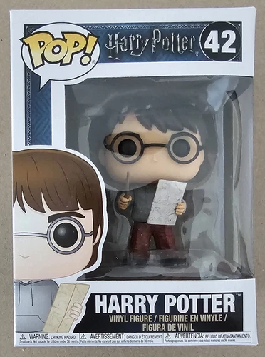 Funko Pop! Vinyl: Harry Potter - Harry Potter (w/ Marauders Map) #42