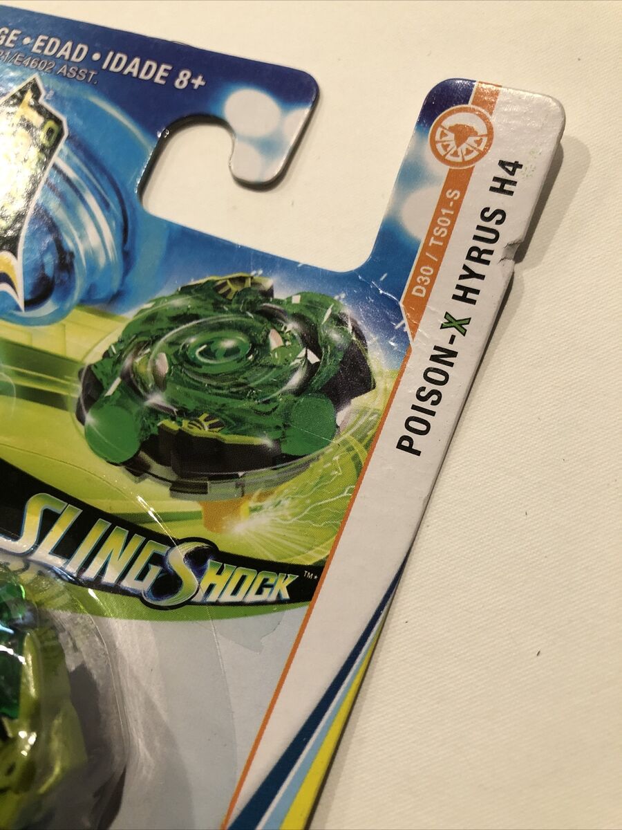 Beyblade Burst Turbo Slingshock - Pião Poison-X Hyrus H4 - Beyblade