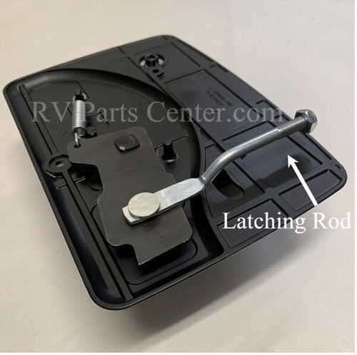 Trimark 21396-02, RV Interior Door Handle, Model 30-900, Black - 第 3/4 張圖片