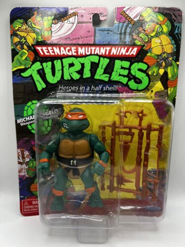 2021 Teenage Mutant Ninja Turtles Michaelangelo Playmates 5" Action Figure TMNT! - Afbeelding 1 van 6