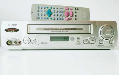 Videoregistratori vintage Sharp VHS
