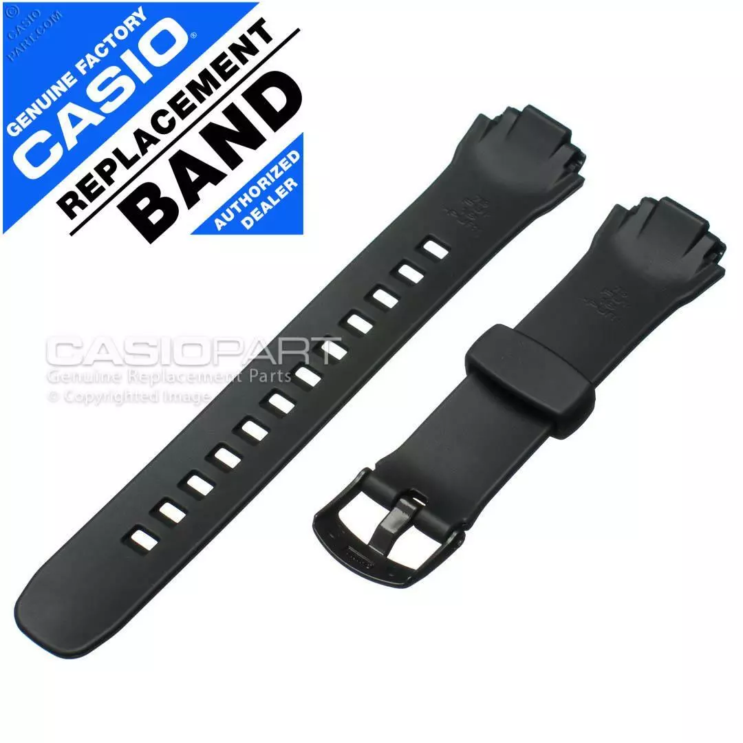 Casio black rubber strap watch hot sale