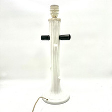 Lampe De Table Design Tommaso Barbi Années 70 Par Bizzirri Céramique Arbre Palme