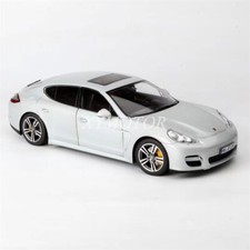 Norev 1:18 Panamera Turbo 2009 Diecast Car Model Toys Gifts Hobby Display Silver