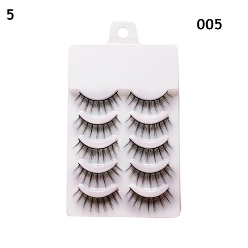 Reusable 3D Black Eyelashes Natural Long Thick Fake Eye Lashes Box - Picture 17 of 26