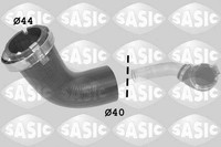 Ladeluftschlauch Vorne Oben Sasic 3336249 FÜR Opel Intercooler Schlauch