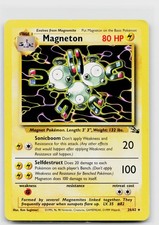 Magneton (26) Unlimited 26/62 Fossil Rare MP on eBay