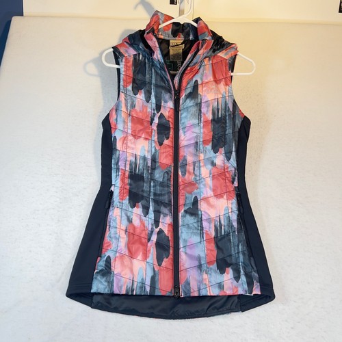 L.L.Bean PrimaLoft Cross Core Packaway Long Vest Women's XXS Reg NEW Item 505996 - Picture 2 of 24