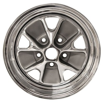 Scott Drake Wheel 14''x5'' Styled Steel 1965 Style Mustang 1965-1973