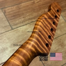 Roasted Flame Maple Rosewood Tele Neck fits W...