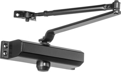Door Closer, Commercial Hydraulic Closer, Self-Closing, Spring Size 2, Surface M