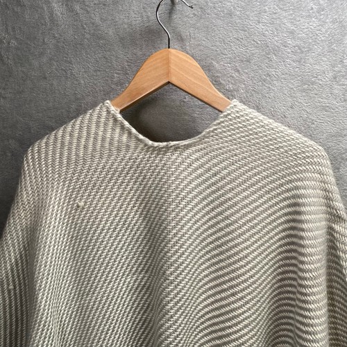 Aerie Poncho Shawl Women One Size Open Front Cozy Knit Oversized Fringe - Bild 5 von 11