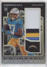 2020 Obsidian Rookie Eruption Electric Etch Yellow 11/25 Joshua Kelley 0g27